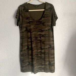 Social Standard By Sanctuary Camo Tee Shirt Dress